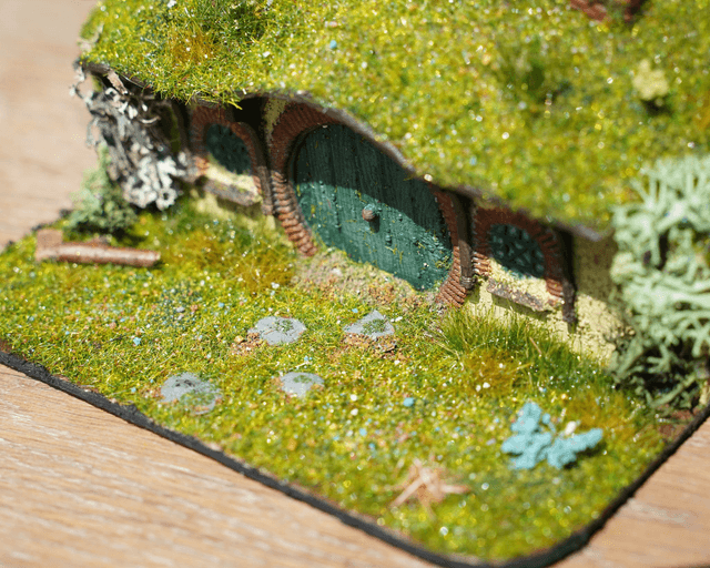 Hobbit Hole Diorama 