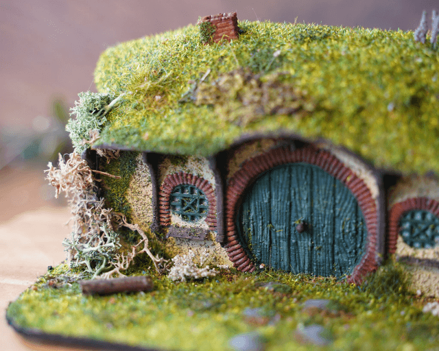 Hobbit Hole Diorama