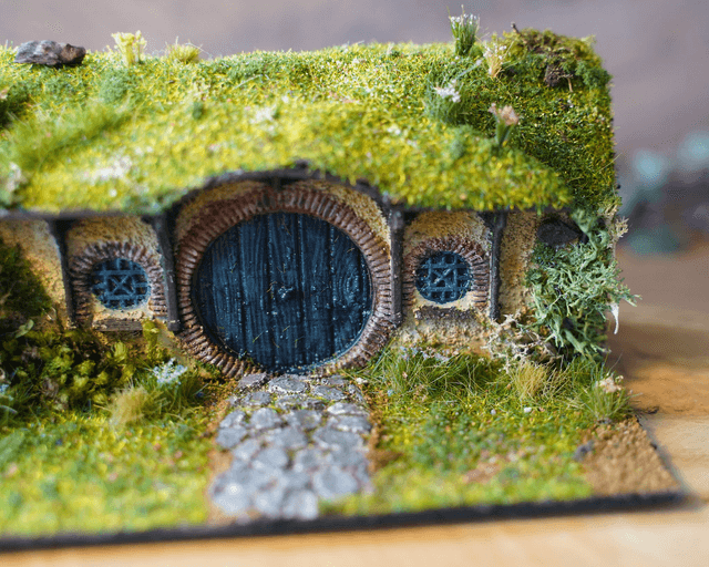 Hobbit Hole Diorama