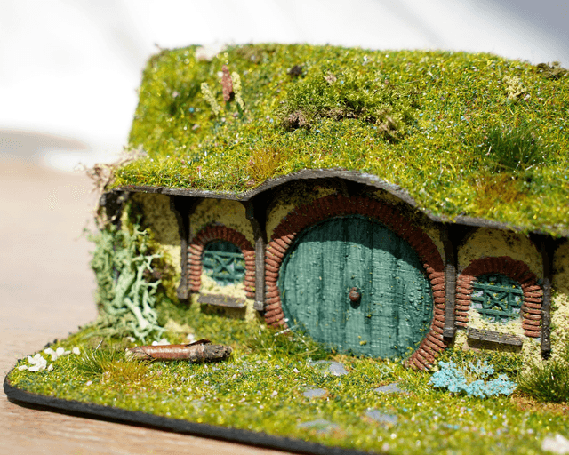Hobbit Hole Diorama  