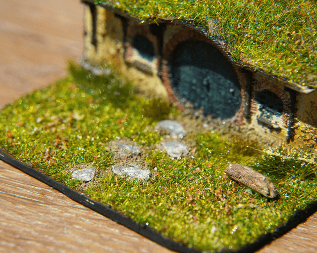Hobbit Hole Diorama - mini