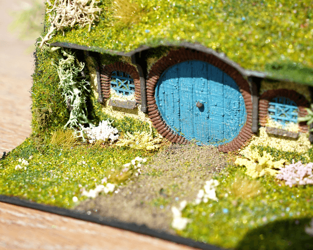 Hobbit Hole Diorama 