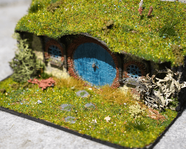 Hobbit Hole Diorama 
